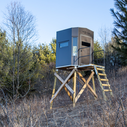 hunting blind from zero 4 outdoors